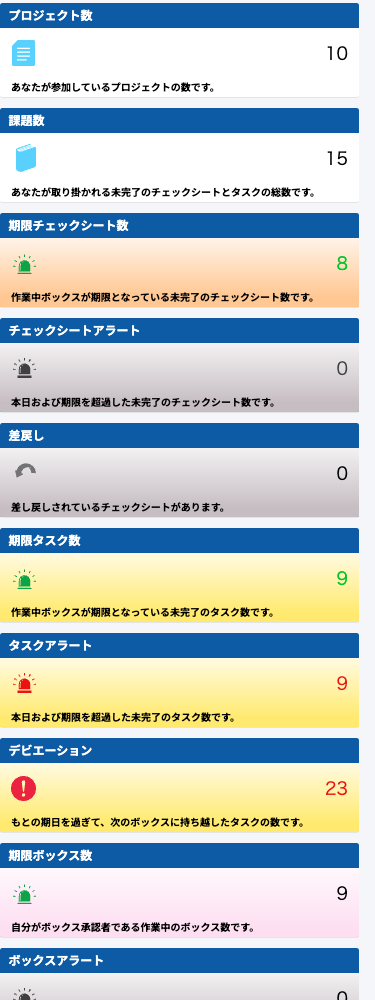 BOXJOB スマホ画面